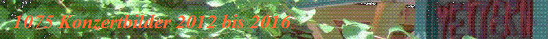 1075 Konzertbilder 2012 bis 2016